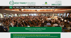 Desktop Screenshot of holyfamilysyr.org